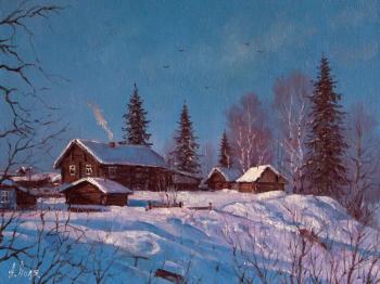 Winter mood. The farm. Volya Alexander