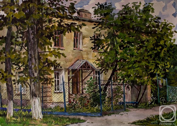 Maslova Julea. House on Lomonosov Street, Zhukovsky