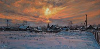 Winter Sunset. Volya Alexander