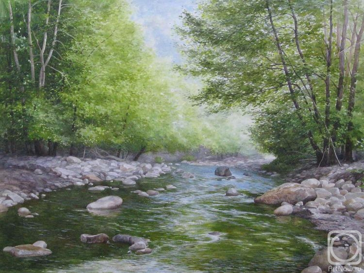 Katkova Svetlana. River in May