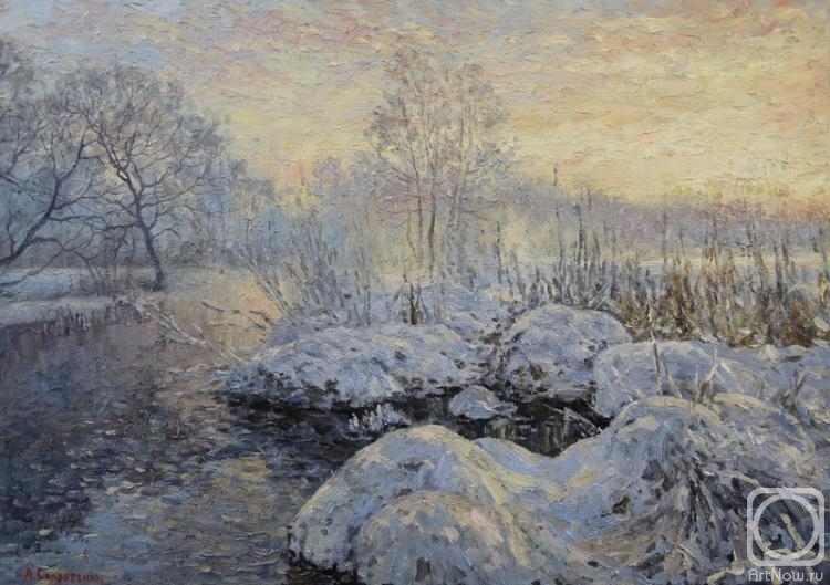 Soldatenko Andrey. Winter landscape