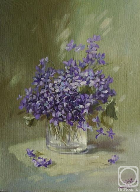 Panina Kira. Forest violets