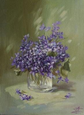 Forest violets. Panina Kira