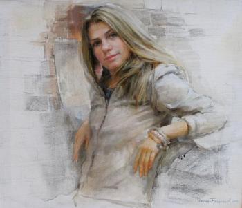 Portrait of daughter. Rybina-Egorova Alena