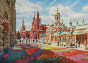 Razzhivin Igor Vladimirovich. Flower enchanting spectacle on Nikolskaya Street