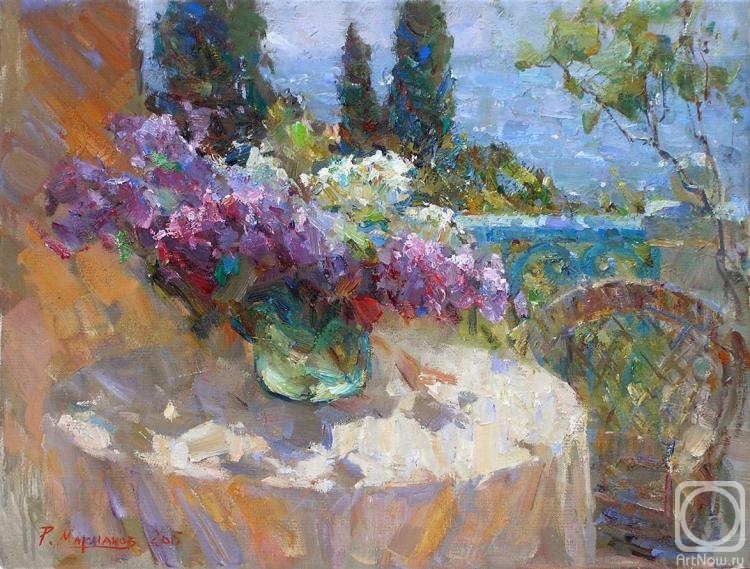 Marmanov Roman. Stillife with lilac