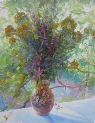 Bouquet of field herbs. Voronov Vladimir