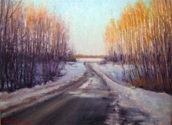 Spring Road... Evening... (etude). Gaiderov Michail