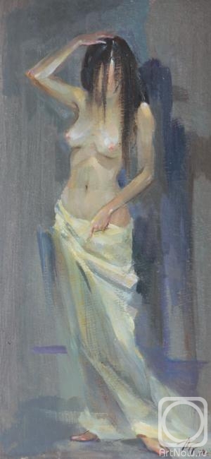 Pushina Tatyana. Nude in the sheet
