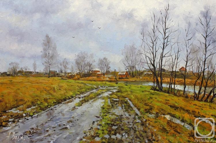 Volya Alexander. Autumn in village