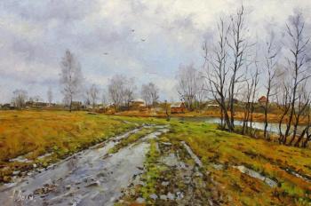 Autumn in village. Volya Alexander