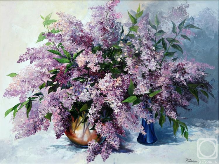 Kalachikhina Galina. Lilac bouquets