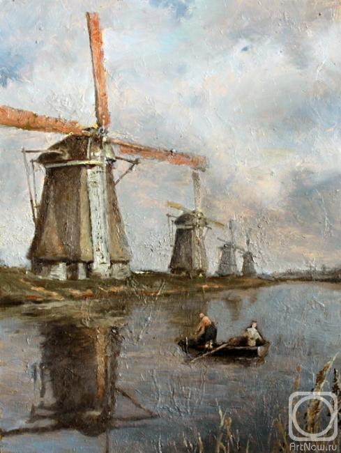 Tafel Zinovy. Windmills Holland