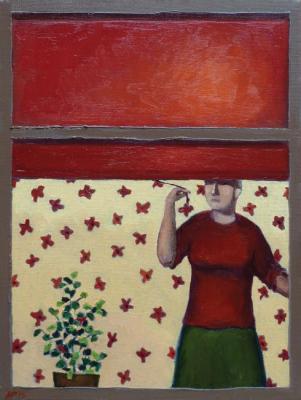 The Red Curtain. Monakhov Ruben