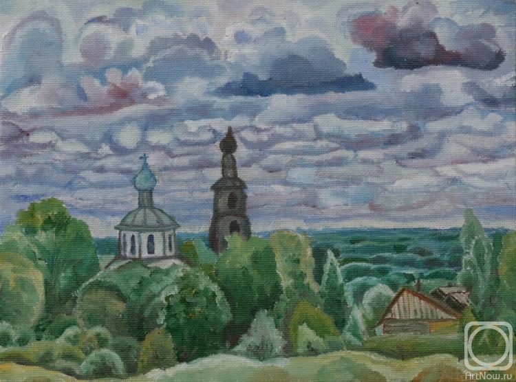 Klenov Andrei. restoration of the Church-1