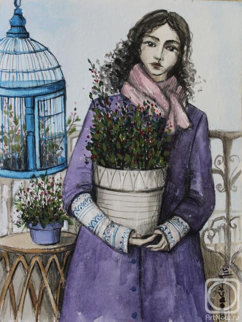 Petrovskaya Irina. The gardener