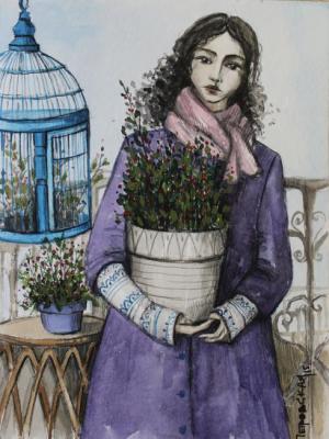 The gardener (). Petrovskaya Irina