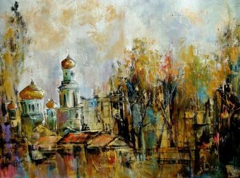 Kazan Cathedral. Autumn Blues. Lednev Alexsander