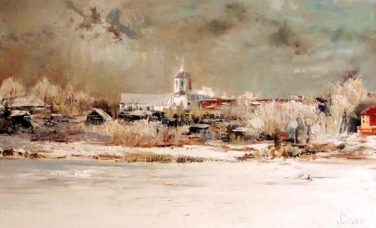 Lednev Alexsander. View Elias Church. winter