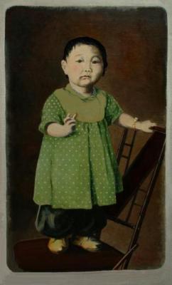 Girl (portrait to order). Voznesenskiy Aleksey