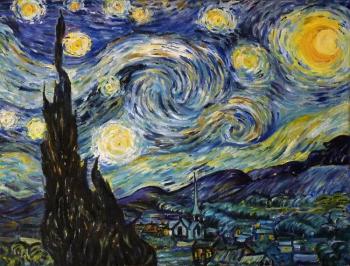 Vincent Van Gogh Starry Night  .  