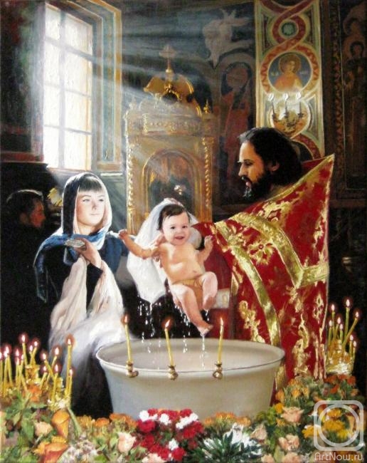 Arseni Victor. Orthodox Christening