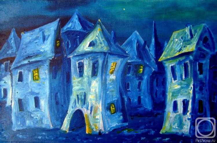 Sidorov Oleg. Blue night