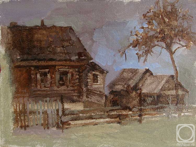 Roshina-Iegorova Oksana. The etude 57 "The old thrown house"