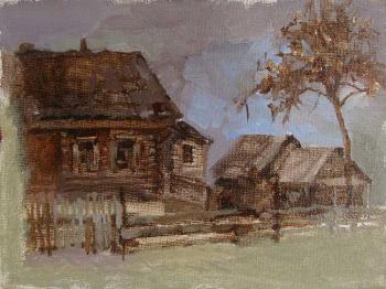 The etude 57 "The old thrown house". Roshina-Iegorova Oksana