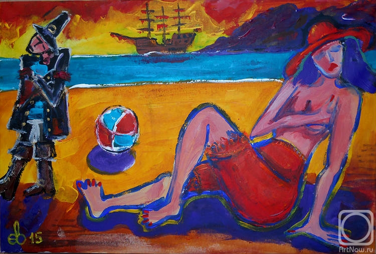 Yevdokimov Sergej. Assol made her scarlet panties and went to the beach. Captain Gray is unhappy