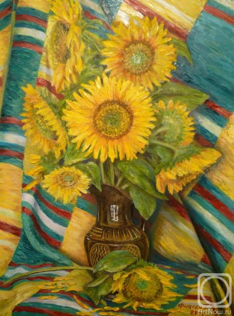 Fialko Tatyana. Sunflowers