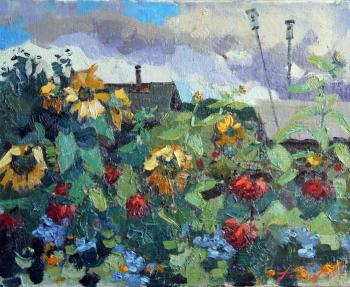 Sunflowers. Polyakov Arkady