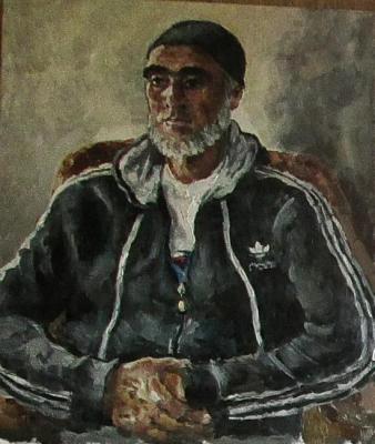 Mahmadayub (Alik). Country watchman from Tajikistan. Yaguzhinskaya Anna