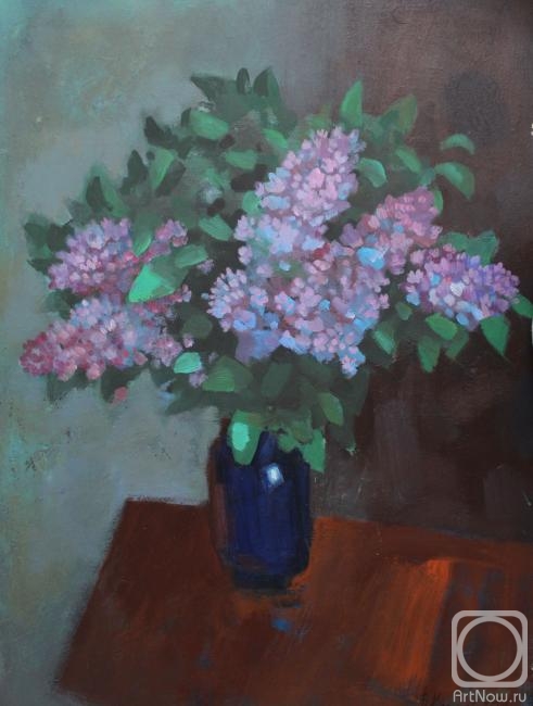 Kanistchev Vladimir. Bouquet of lilacs