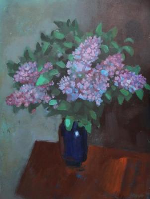 Bouquet of lilacs. Kanistchev Vladimir