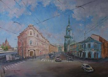 Pyatnitskaya street and promenade Ovchinnikovskaya (Car Art). Kruglova Svetlana