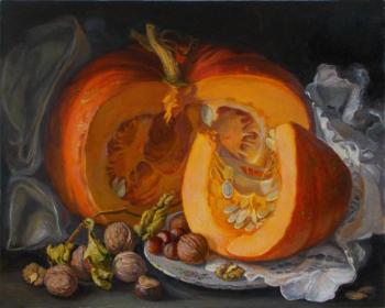 Big pumpkin. Shumakova Elena