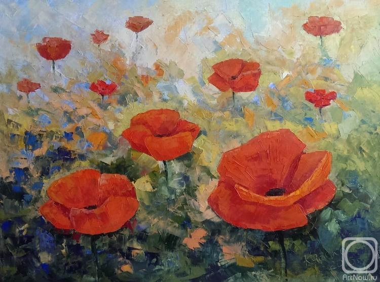 Kazakov Vitaliy. Poppies 2