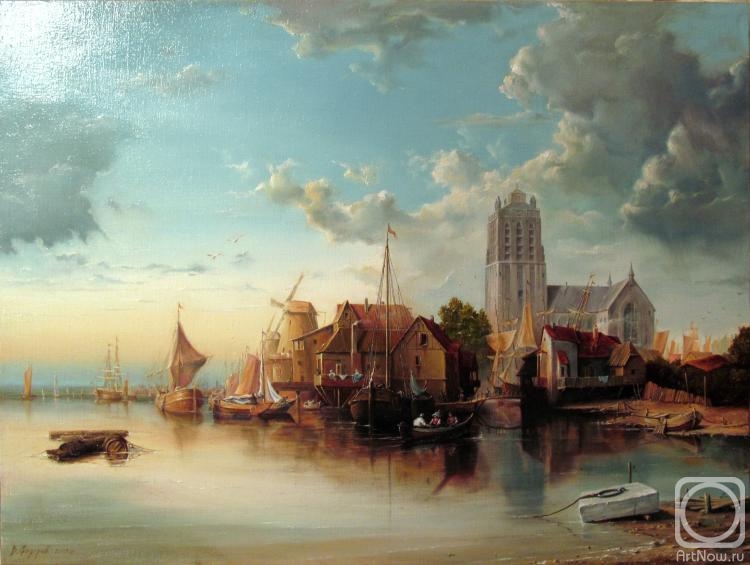 Fedorov Vladimir. View of Dordrecht