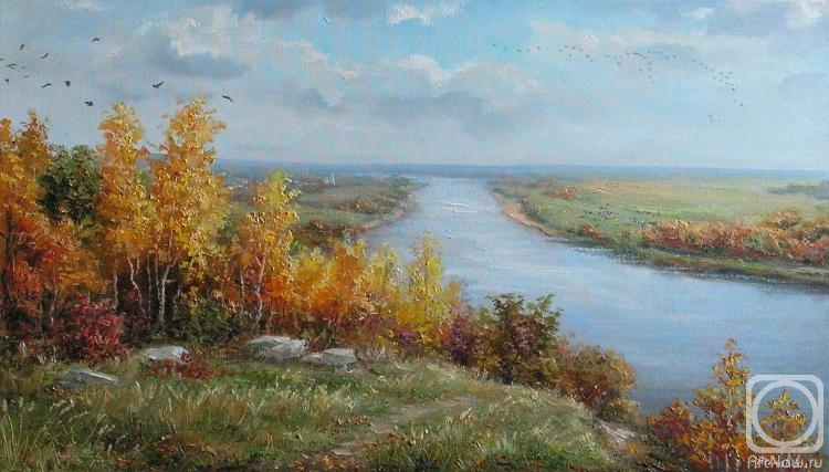Panov Aleksandr. Amber autumn