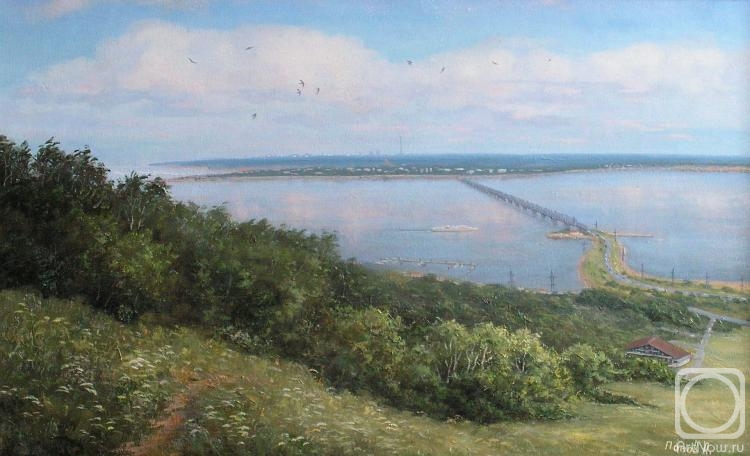 Panov Aleksandr. Ulyanovsk. View on the Volga river