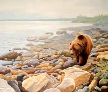 Bear (Bear Lake). Minaev Sergey