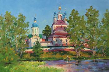 Summer. Sanaxar monastery