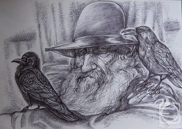 Rakutov Sergey. The Old Man and the Birds