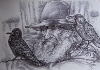 The Old Man and the Birds. Rakutov Sergey
