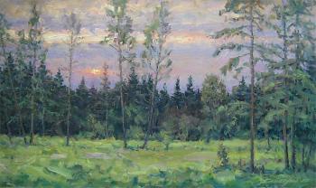 Evening in the woods. Gaiderov Michail