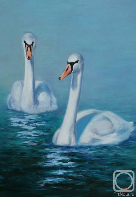 Izyumskiy Oleg. Swan Happiness