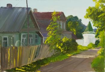 The Last Rays on the Old Street. Seregin Sergey