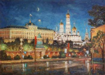 Moonlight night. Moscow. Razzhivin Igor