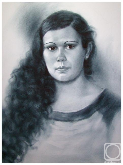 Volfson Pavel. Portrait of a Girl
